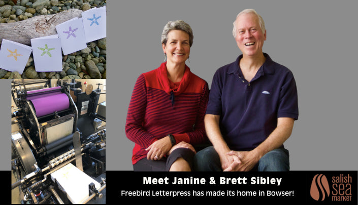 Meet Janine & Brett Sibley of Freebird Letterpress